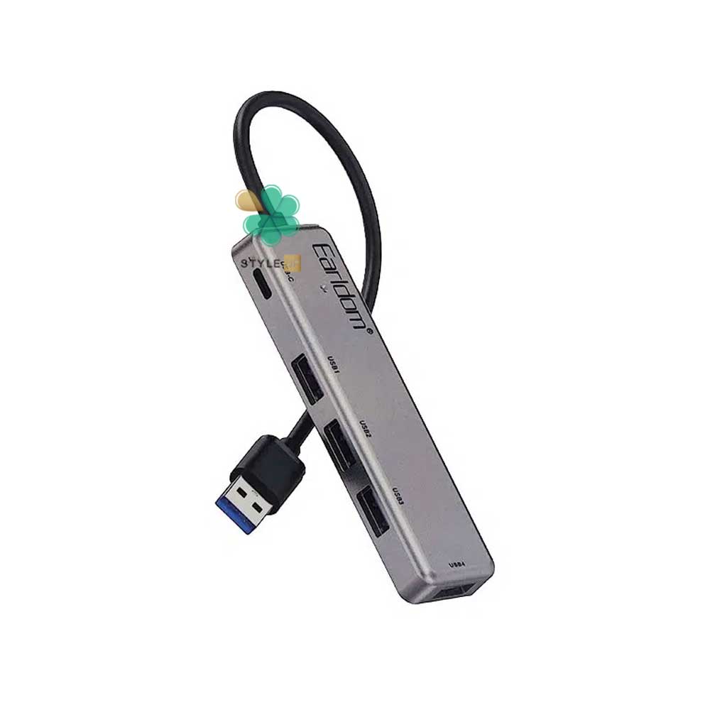 قیمت هاب 5 پورت USB ارلدام Earldom ET-HUB12 - سرعت بالای انتقال اطلاعات